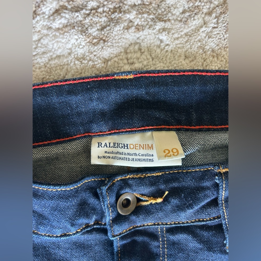 Raleigh denim straight jeans - Picture 2 of 8